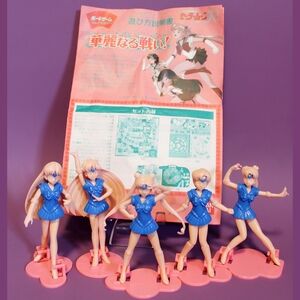 vintage 90s Sailor Moon board game pieces rulebook game Sailor Moon